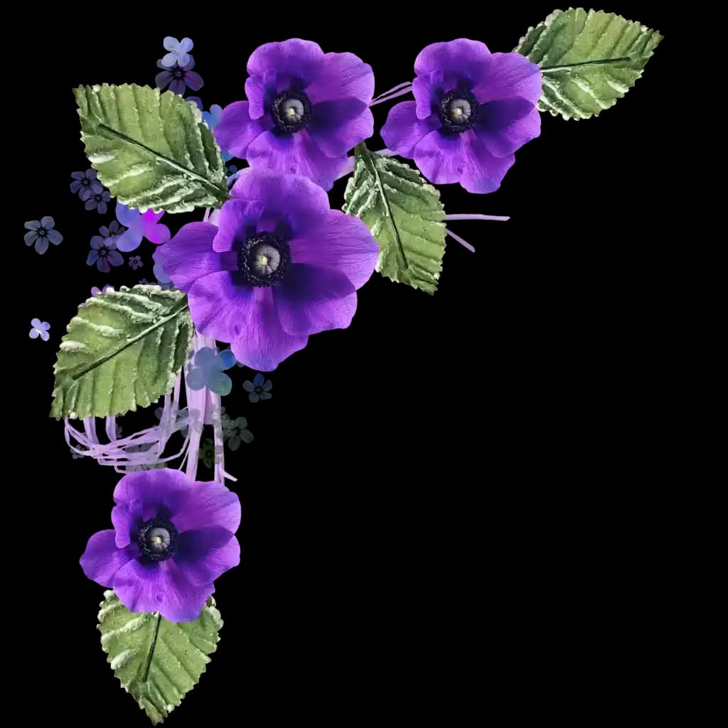 flor morada